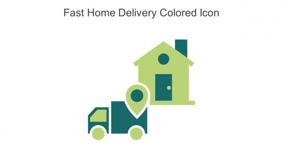 Fast Home Delivery Colored Icon In Powerpoint Pptx Png And Editable Eps Format
