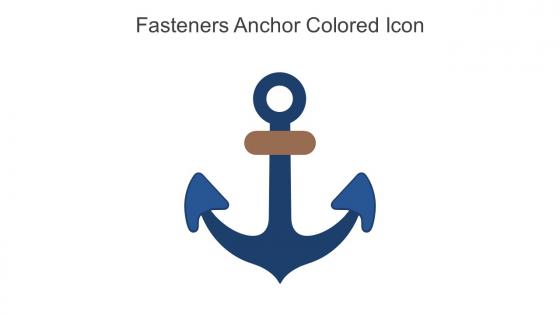Fasteners Anchor Colored Icon In Powerpoint Pptx Png And Editable Eps Format