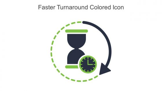 Faster Turnaround Colored Icon In Powerpoint Pptx Png And Editable Eps Format