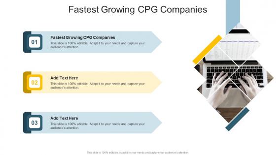Fastest Growing Cpg Companies In Powerpoint And Google Slides Cpb