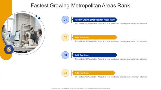 Fastest Growing Metropolitan Areas Rank In Powerpoint And Google Slides Cpb