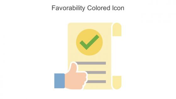 Favorability Colored Icon In Powerpoint Pptx Png And Editable Eps Format