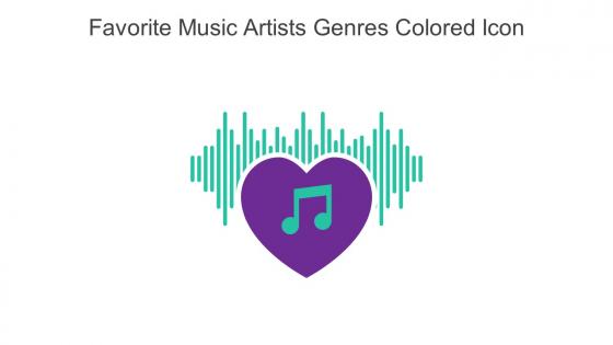 Favorite Music Artists Genres Colored Icon In Powerpoint Pptx Png And Editable Eps Format