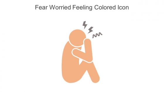 Fear Worried Feeling Colored Icon In Powerpoint Pptx Png And Editable Eps Format