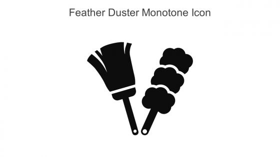 Feather Duster Monotone Icon In Powerpoint Pptx Png And Editable Eps Format