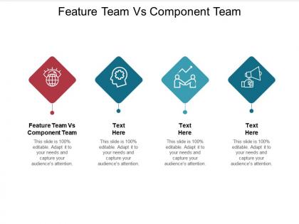 Feature team vs component team ppt powerpoint presentation outline show cpb