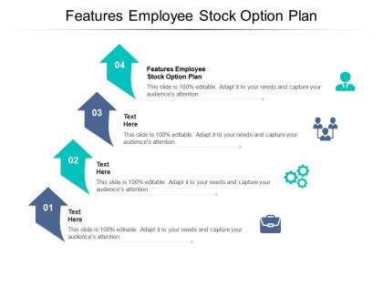 Features employee stock option plan ppt powerpoint presentation portfolio file cpb