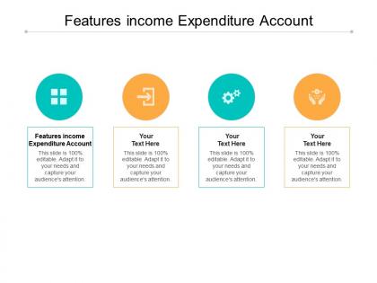 Features income expenditure account ppt powerpoint presentation file slides cpb