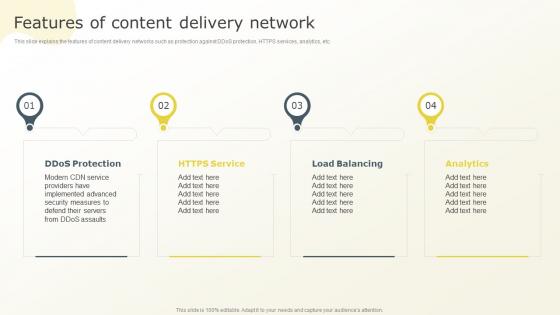 Features Of Content Delivery Network Content Distribution Network