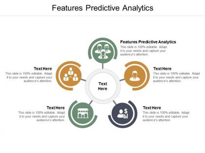 Features predictive analytics ppt powerpoint presentation portfolio infographics cpb