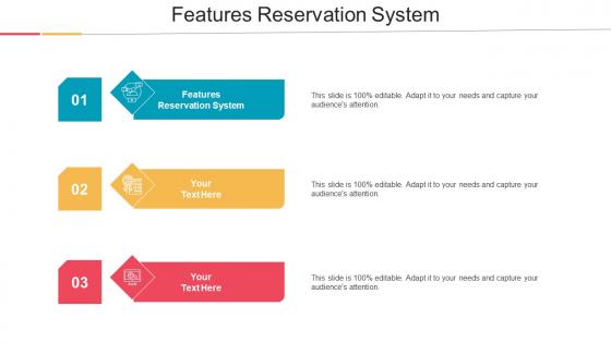 Features Reservation System Ppt Powerpoint Presentation File Templates Cpb