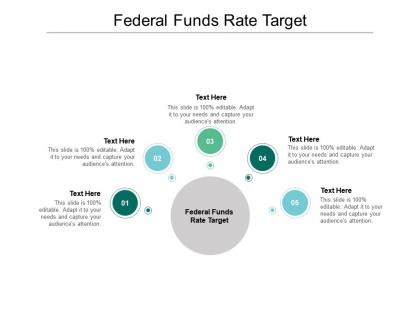 Federal funds rate target ppt powerpoint presentation model slide portrait cpb