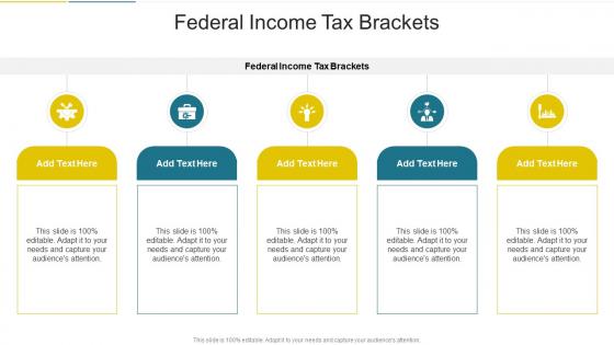 Federal Income Tax Brackets In Powerpoint And Google Slides Cpb