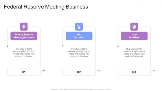 Federal Reserve Meeting Business In Powerpoint And Google Slides Cpb