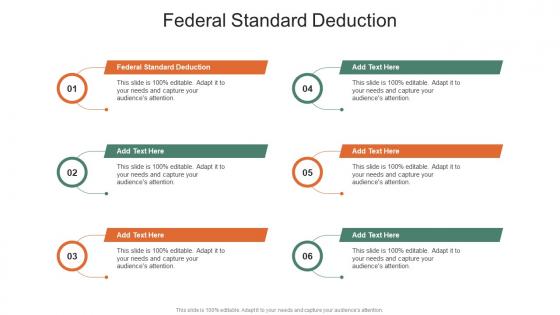 Federal Standard Deduction In Powerpoint And Google Slides Cpb