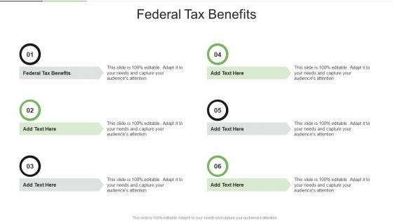 Federal Tax Benefits In Powerpoint And Google Slides Cpb