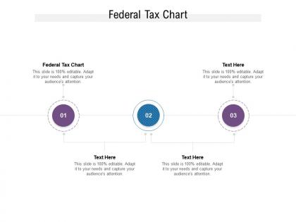 Federal tax chart ppt powerpoint presentation slide cpb