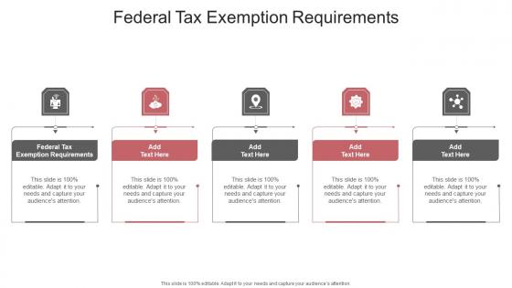 Federal Tax Exemption Requirements In Powerpoint And Google Slides Cpb