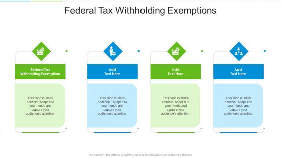Federal Tax Withholding Exemptions In Powerpoint And Google Slides Cpb
