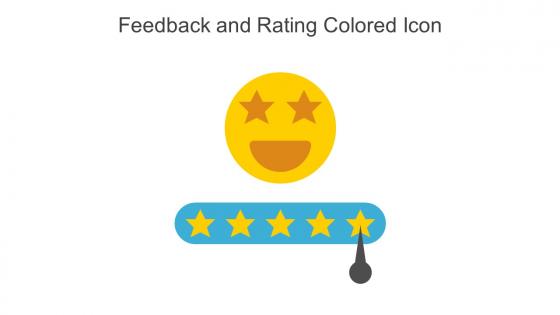 Feedback And Rating Colored Icon In Powerpoint Pptx Png And Editable Eps Format