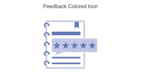 Feedback Colored Icon In Powerpoint Pptx Png And Editable Eps Format