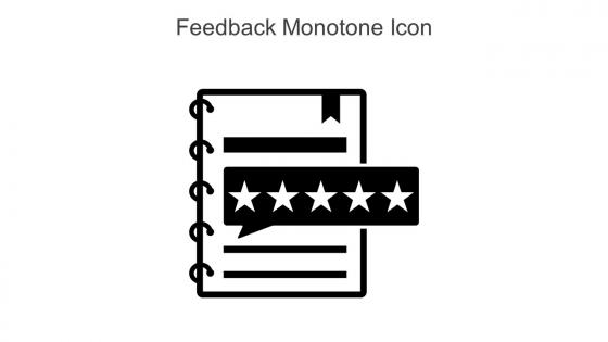 Feedback Monotone Icon In Powerpoint Pptx Png And Editable Eps Format