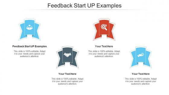 Feedback start up examples ppt powerpoint presentation gallery diagrams cpb