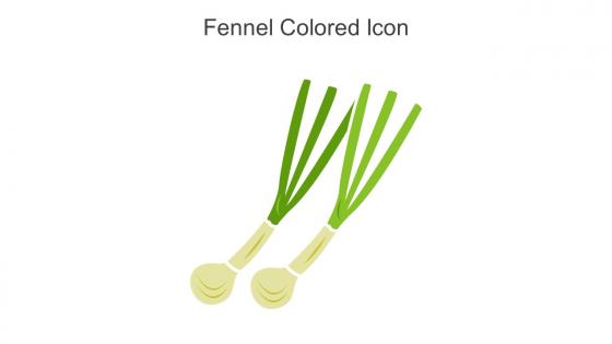 Fennel Colored Icon In Powerpoint Pptx Png And Editable Eps Format