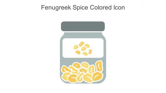 Fenugreek Spice Colored Icon In Powerpoint Pptx Png And Editable Eps Format