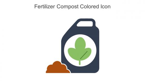 Fertilizer Compost Colored Icon In Powerpoint Pptx Png And Editable Eps Format