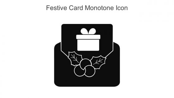 Festive Card Monotone Icon In Powerpoint Pptx Png And Editable Eps Format