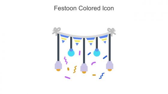 Festoon Colored Icon In Powerpoint Pptx Png And Editable Eps Format