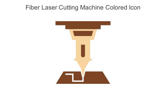 Fiber Laser Cutting Machine Colored Icon In Powerpoint Pptx Png And Editable Eps Format