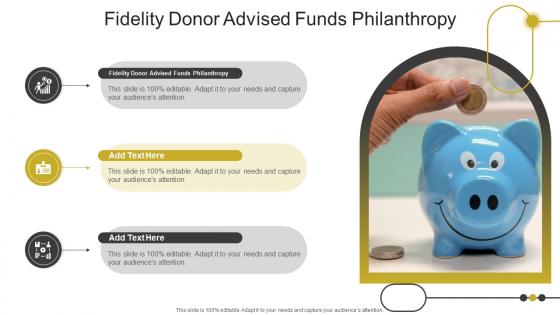 Fidelity Donor Advised Funds Philanthropy In Powerpoint And Google Slides Cpb