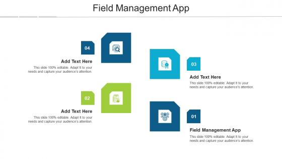 Field Management App Ppt Powerpoint Presentation Inspiration Diagrams Cpb