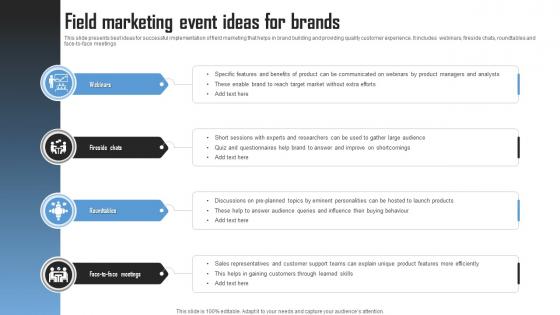Field Marketing Event Ideas For Brands