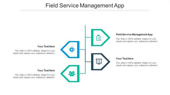 Field service management app ppt powerpoint presentation slides graphic images cpb