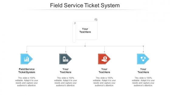 Field service ticket system ppt powerpoint presentation file slide download cpb