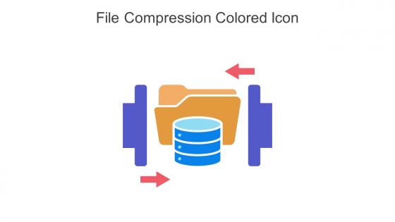 File Compression Colored Icon In Powerpoint Pptx Png And Editable Eps Format