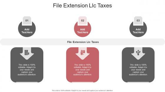 File Extension Llc Taxes In Powerpoint And Google Slides Cpb