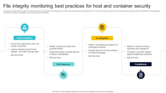 File Integrity Monitoring Best Practices For Host And Container Security