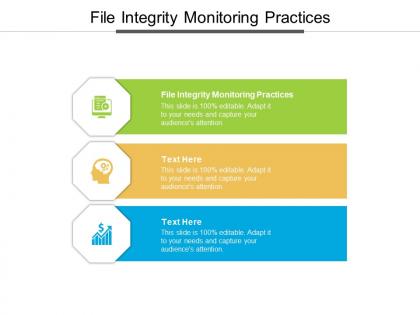 File integrity monitoring practices ppt powerpoint presentation show smartart cpb