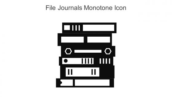 File Journals Monotone Icon In Powerpoint Pptx Png And Editable Eps Format