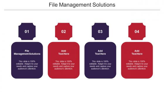 File Management Solutions Ppt Powerpoint Presentation Gallery Graphics Cpb