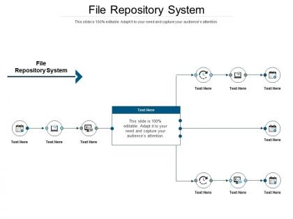 File repository system ppt powerpoint presentation icon structure cpb