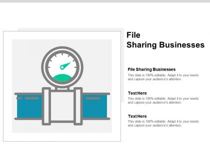 File sharing businesses ppt powerpoint presentation file graphics download cpb