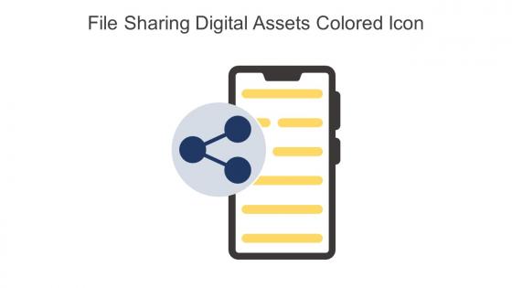 File Sharing Digital Assets Colored Icon In Powerpoint Pptx Png And Editable Eps Format