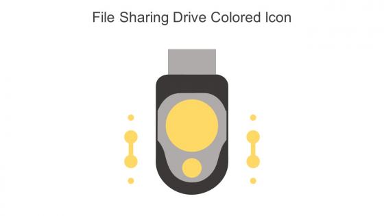 File Sharing Drive Colored Icon In Powerpoint Pptx Png And Editable Eps Format