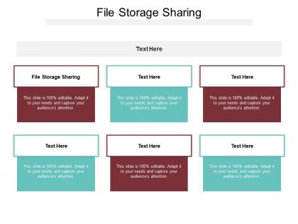 File storage sharing ppt powerpoint presentation introduction cpb