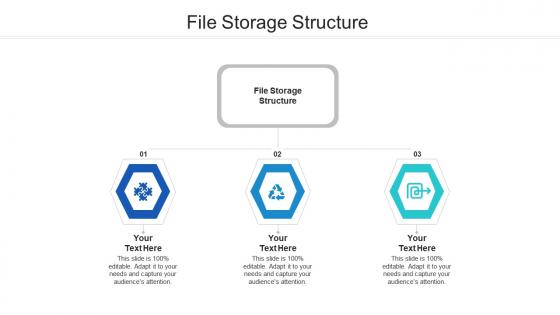 File storage structure ppt powerpoint presentation ideas show cpb